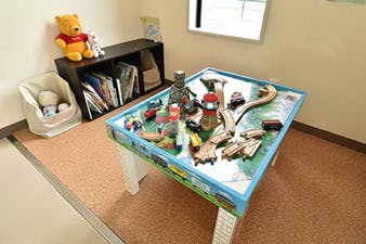 はま皮フ科クリニックキッズスペース