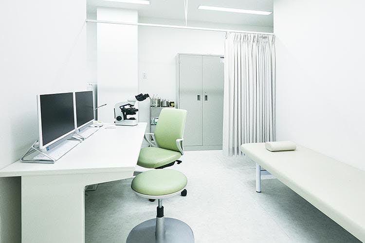 のぼりと皮膚科診察室