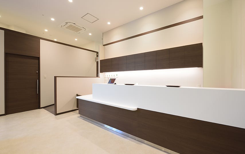 南町田レディースクリニック待合室