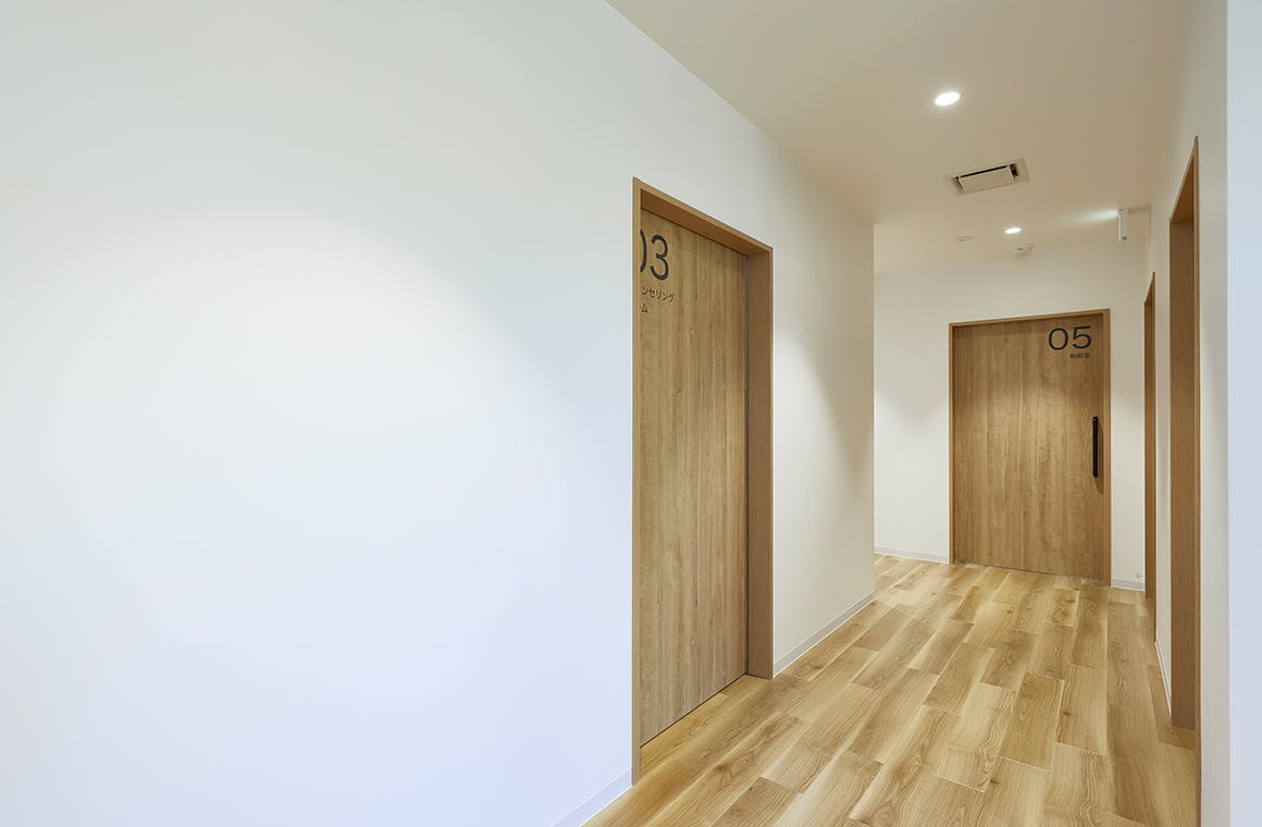 なぎさスキンクリニック尾山台受付