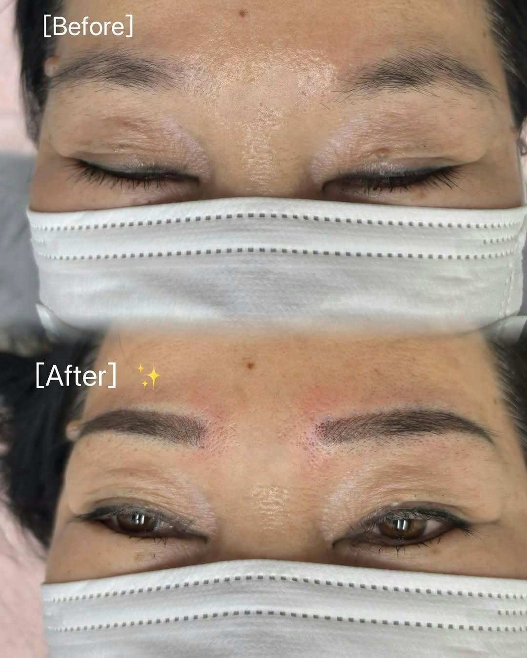 【女性・眉】アートメイク(眉)_before_aftar