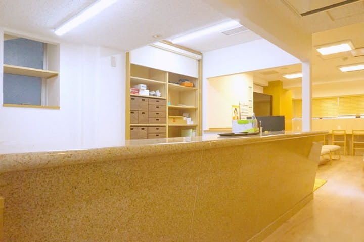 巣鴨千石皮ふ科受付