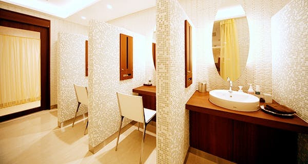 品川美容外科岡山院パウダールーム