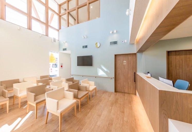 ふくしま木もれ日クリニック待合室