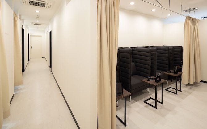 メンズエミナル 渋谷駅前院廊下