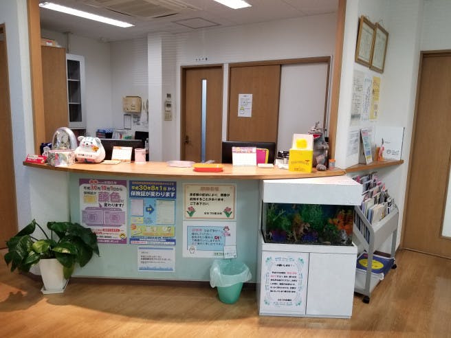 せきづか皮ふ科受付