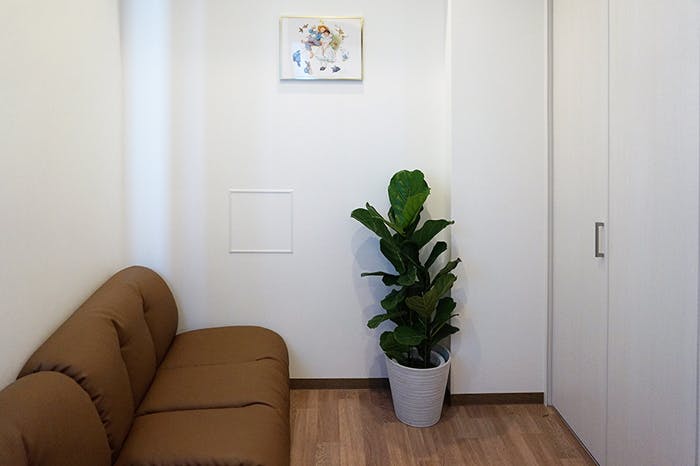 みやぎしレディースクリニック待合室