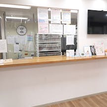 沢田皮フ科受付