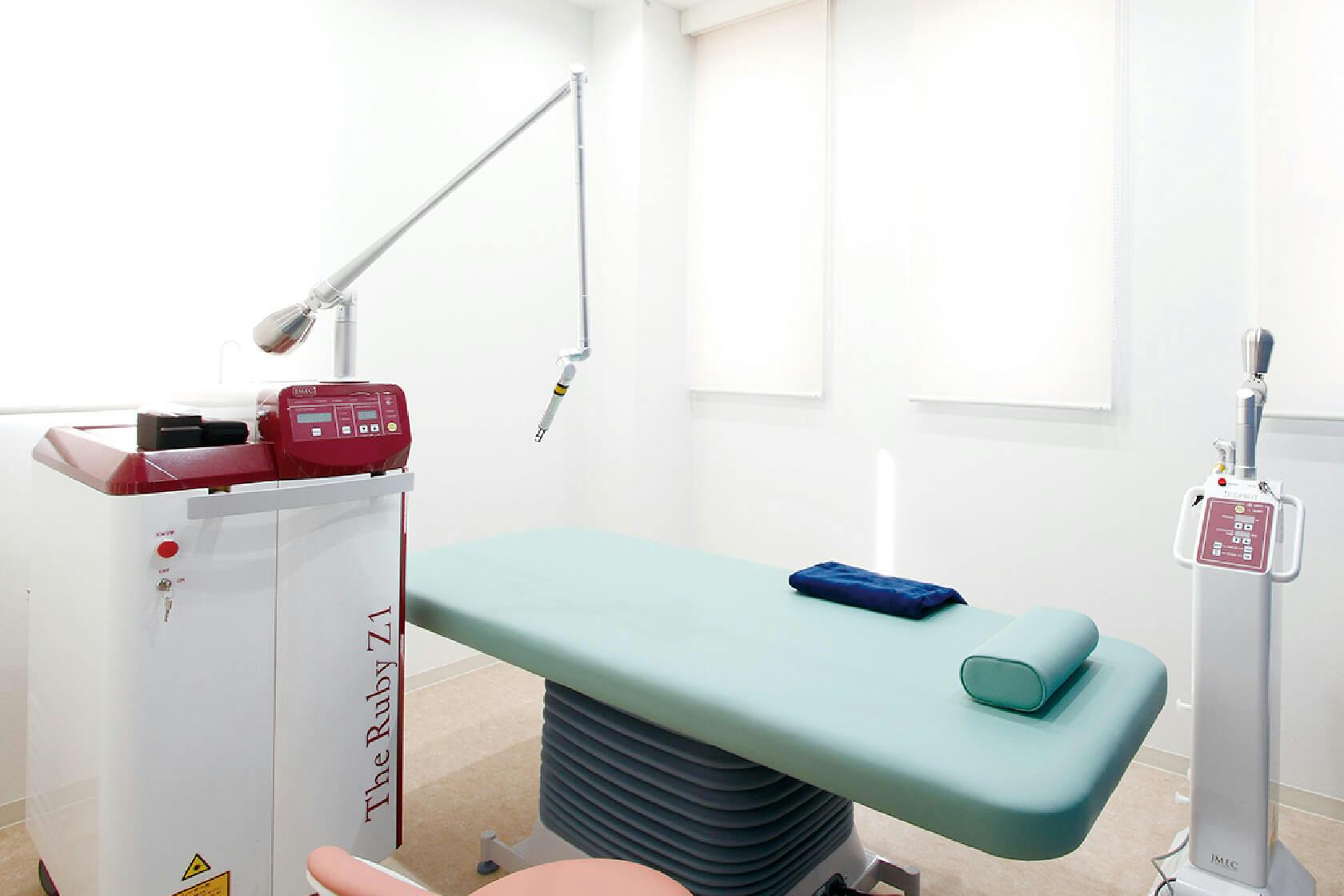 あさくら皮フ科クリニック処置室