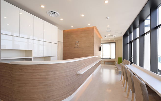 森の宮皮フ科クリニック受付