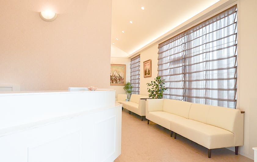 マアク皮膚科受付