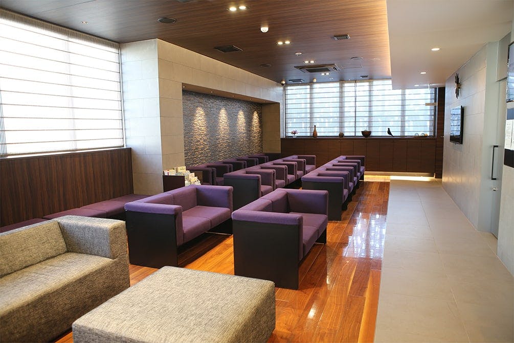 多摩センターレディースクリニック待合室