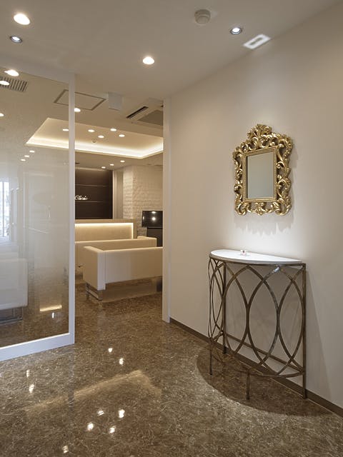 かまちレディースクリニック入口