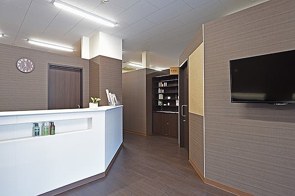 前橋温泉クリニック受付