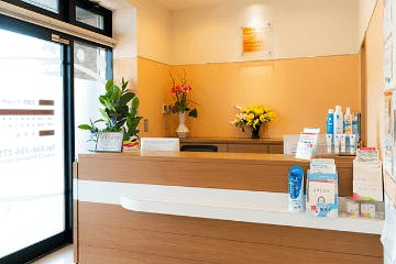 ふなくし皮膚科クリニック受付