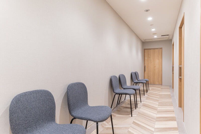 天六レディースクリニック待合室