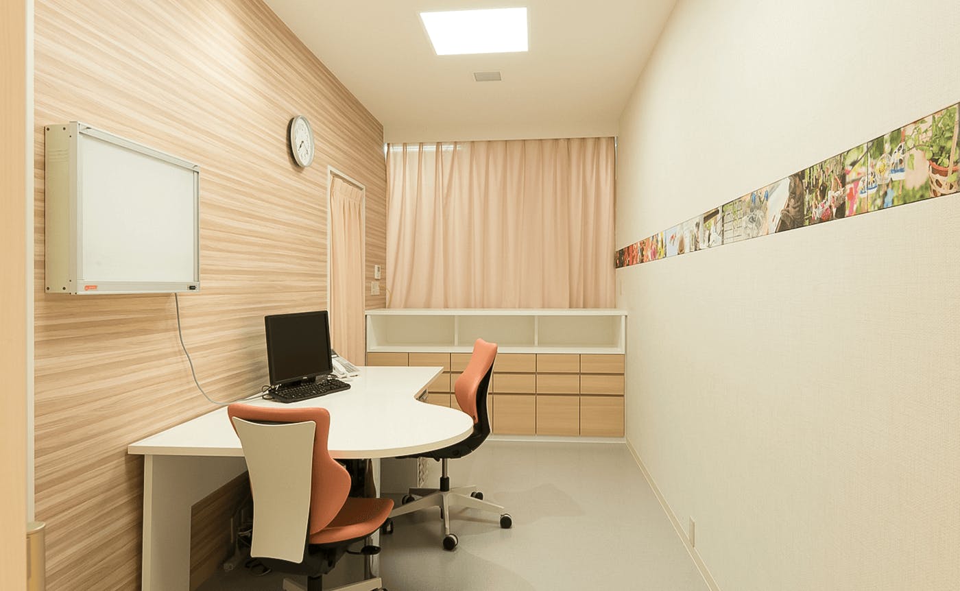 上野レディースクリニック診察室