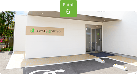 すぎやま内科皮フ科クリニック外観