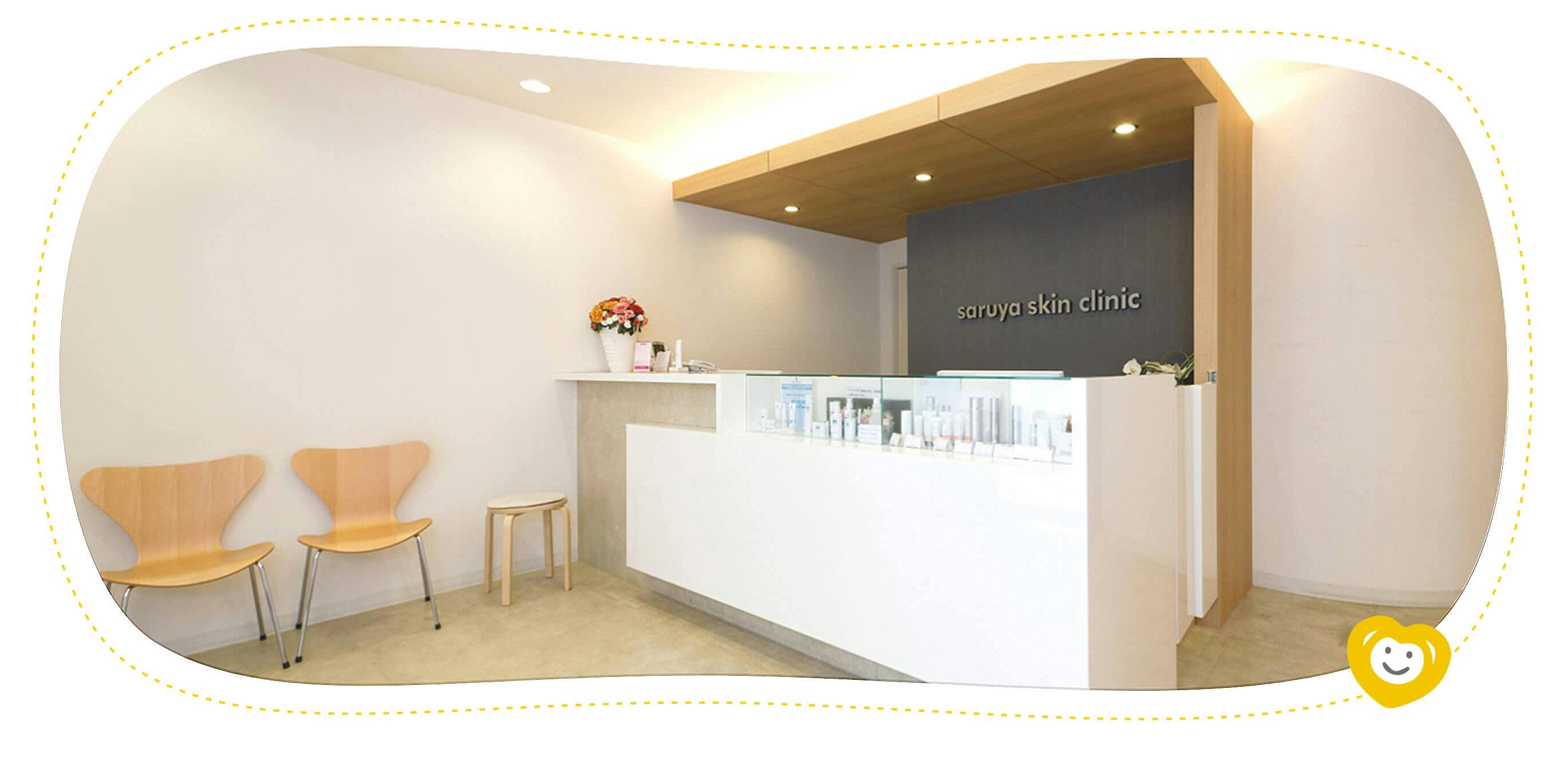 さるや皮フ科受付