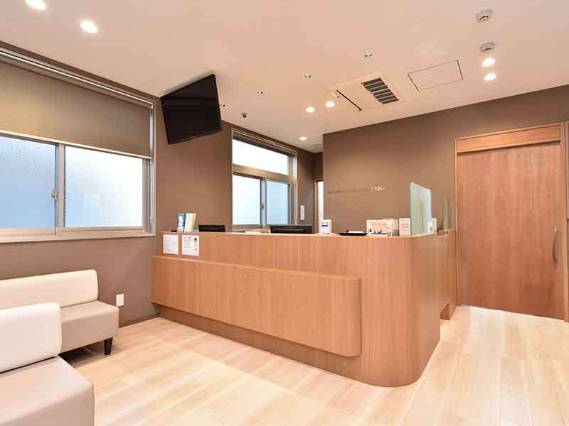 西明石佐々木皮ふ科受付