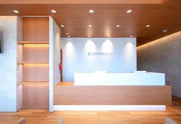 藤本整形外科循環器内科クリニック受付