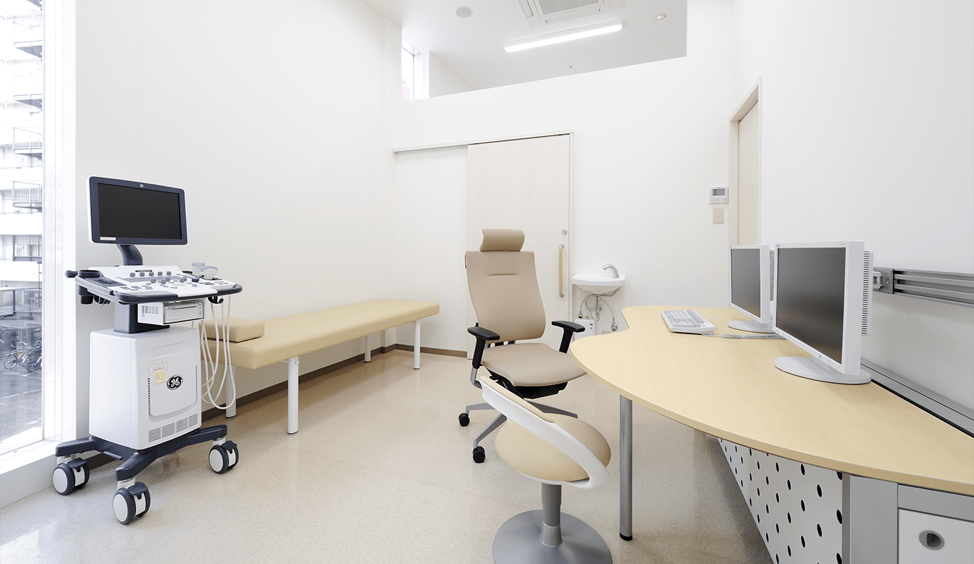 蒲田泌尿器科皮ふ科クリニック診療室