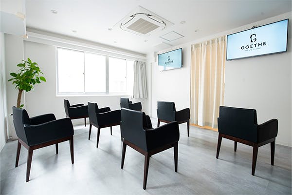 ゲーテ・メンズクリニック 池袋院(GOETHE MEN’S CLINIC)待合室