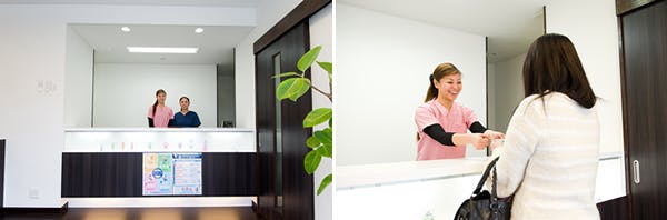 クローバーD.C受付