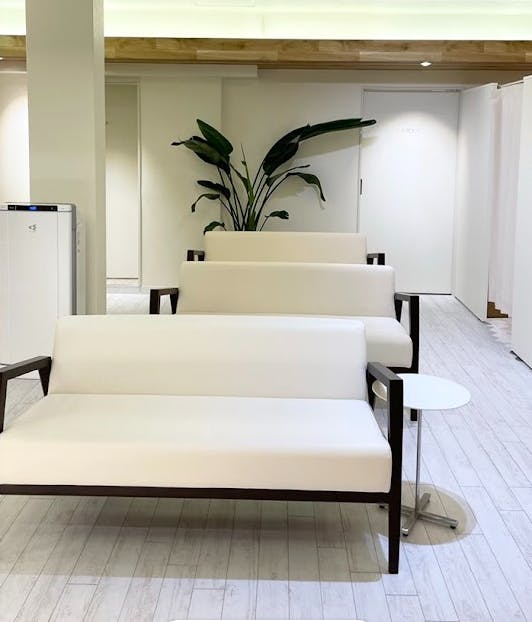 ダブルクリニック(W CLINIC) 福岡院待合室