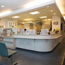 東大沢整形外科内科リハビリテーションクリニック受付