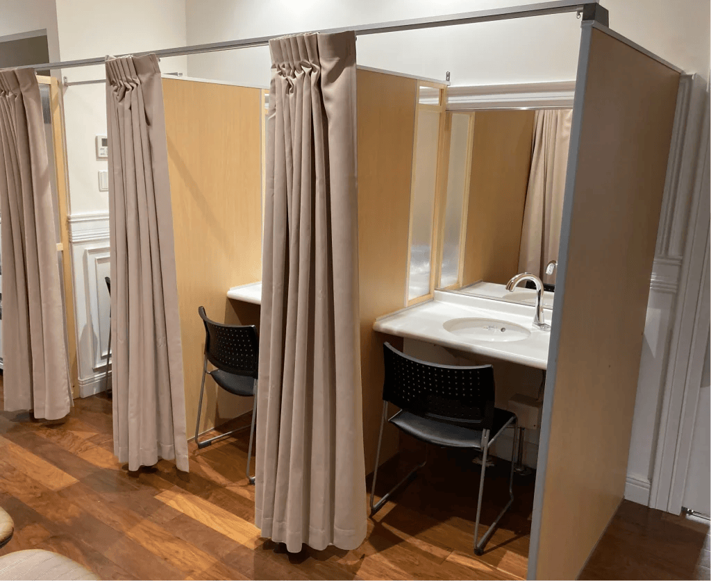 つくば・土浦鶴町皮膚科クリニックパウダールーム