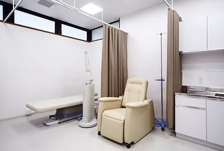 湘南辻堂はまだ皮膚科処置室