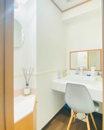 ヘアケアクリニック 福岡院洗面所