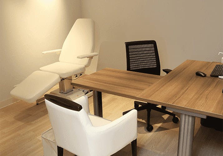 恵比寿形成外科・美容クリニック診察室