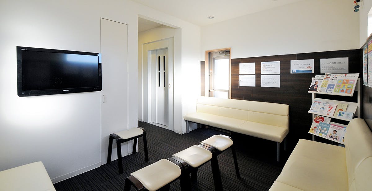 わたなべ内科皮膚科クリニック待合室