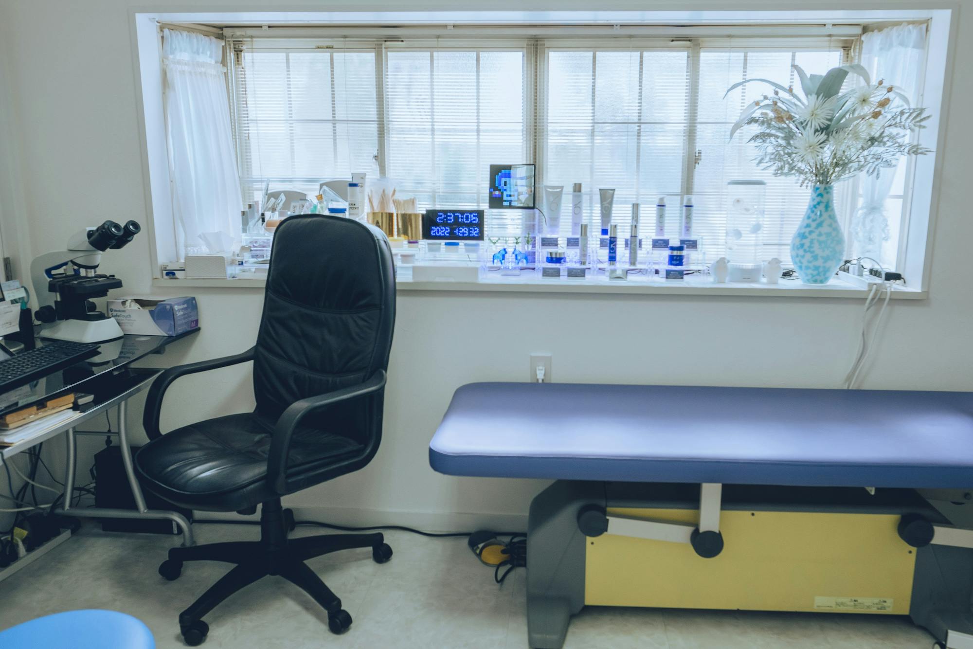 メリー皮膚科平塚クリニック診察室