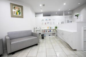 レディースビューティクリニックヤマテ待合受付