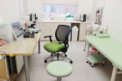 桜皮膚科診察室