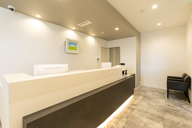 こたべ腎と泌尿器科受付