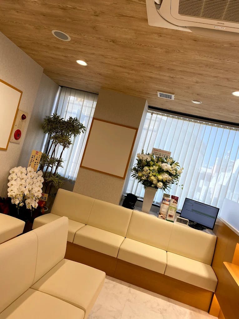 おおたけ眼科 近視のクリニック待合室