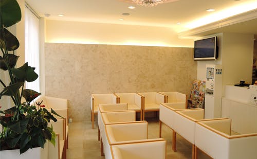 イアソクリニック(iaso clinic)受付 待合室