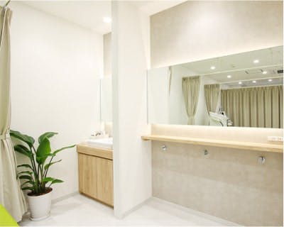 みなみ堀江クリニックパウダールーム