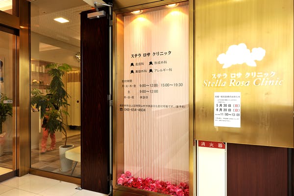ステラロサクリニック(Stella Rosa Clinic)入口