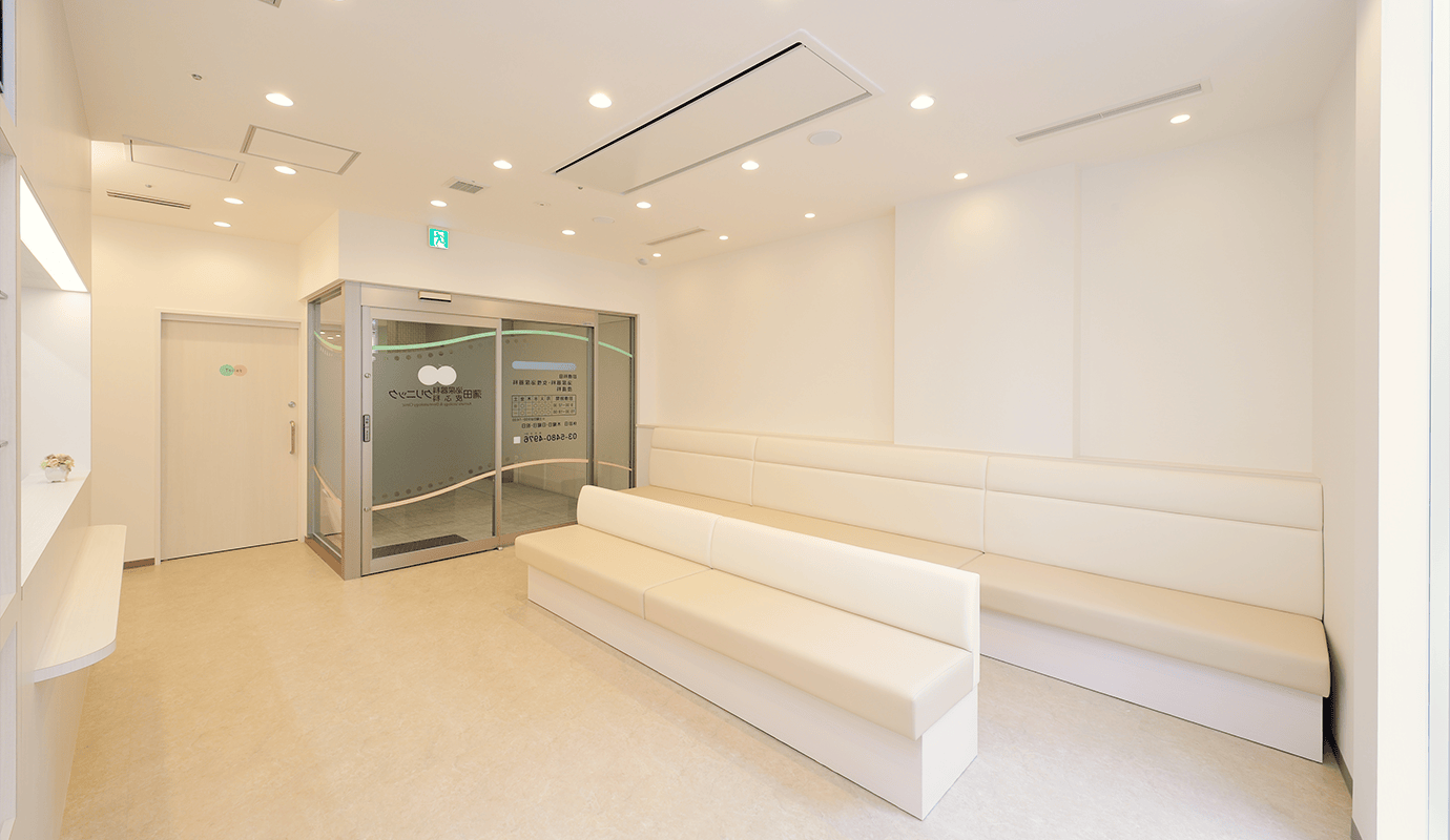 蒲田泌尿器科皮ふ科クリニック待合室