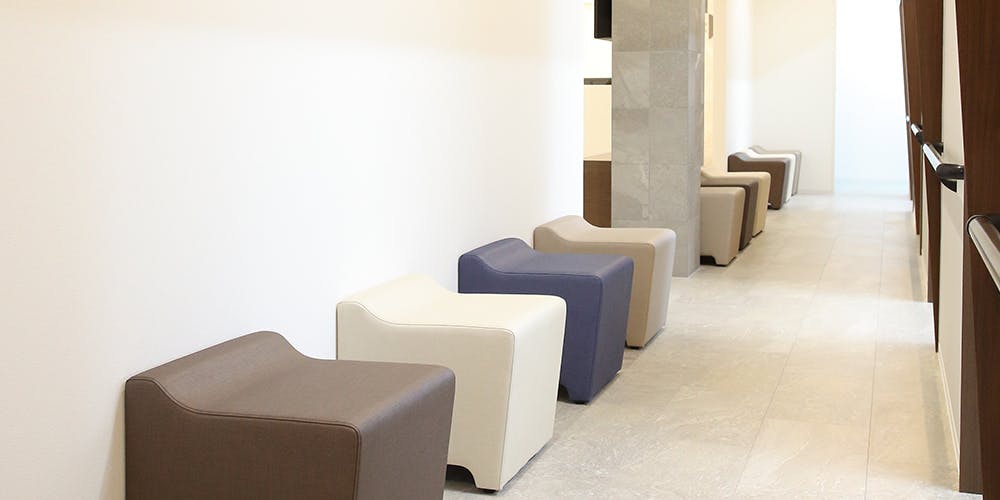 しらはま整形外科皮膚科クリニック待合