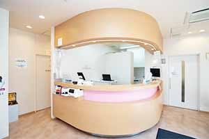 いけがみ皮膚科受付