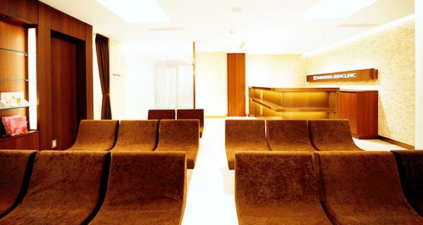 品川美容外科岡山院待合室