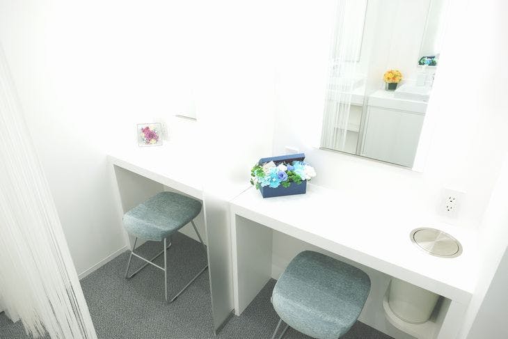 あおぞら皮膚科クリニックパウダールーム