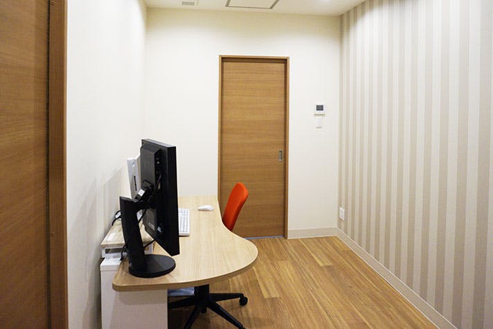 まきレディスクリニック診察室