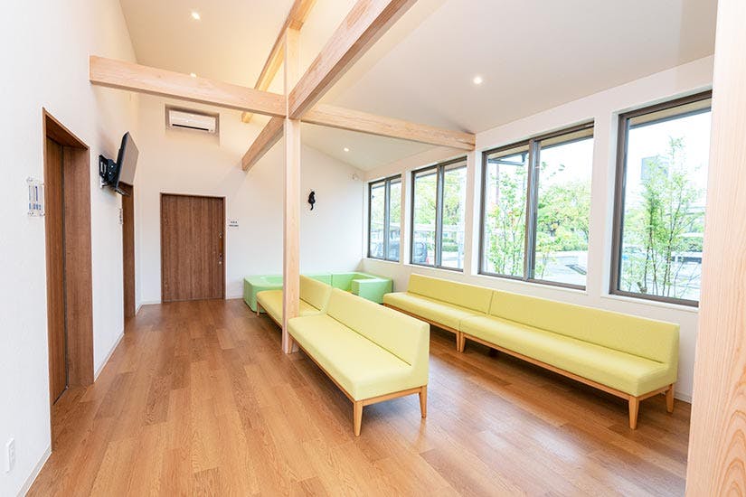 かとう皮フ科クリニック待合室